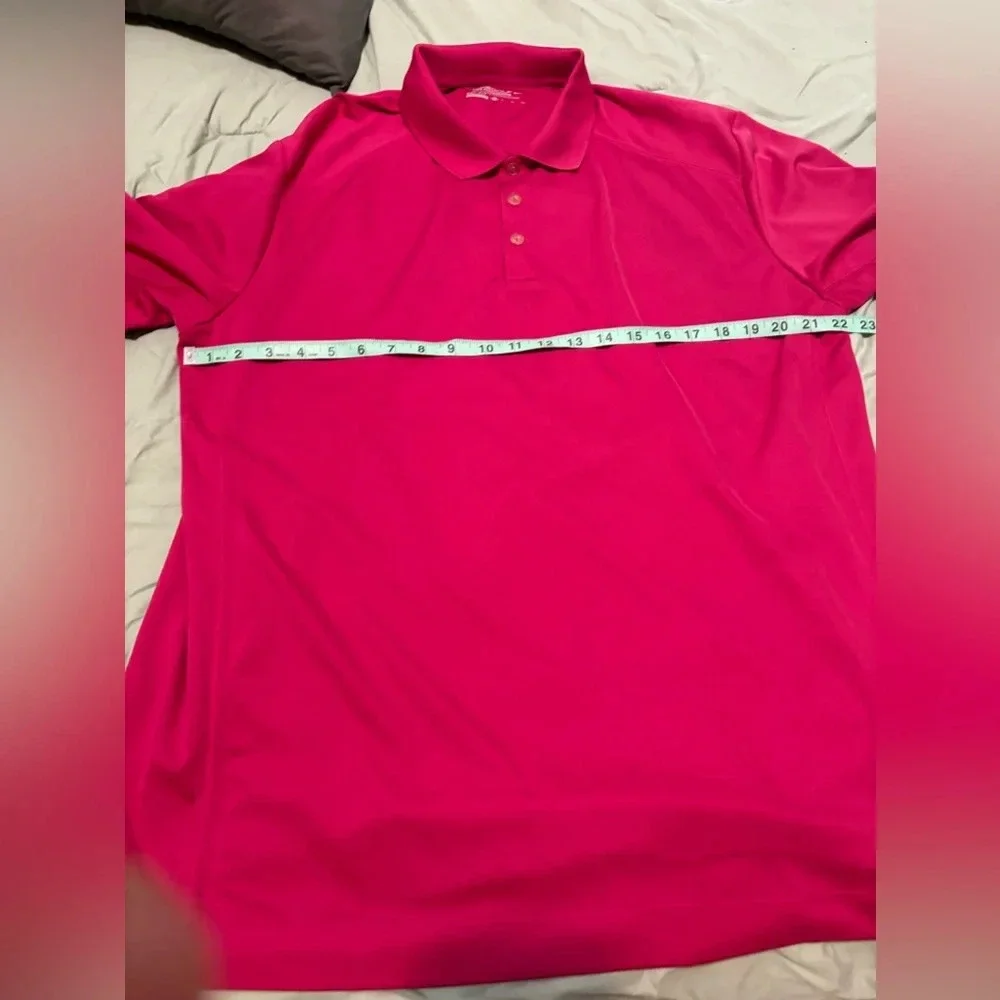 Nike Golf Tour Performance Mens pink golf polo XL